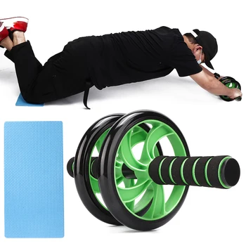 

16cm Three Wheels Abdomen Fitness Roller Household Abdominal Exercise Equipment Tool Abdomen Slimming Body Shaper