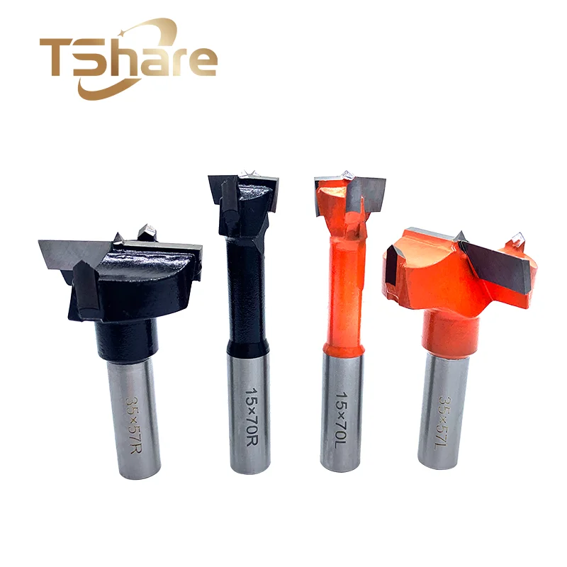 

10 pcs Long Type Four Flutes Drill Bit Tungsten Carbide for Hinge Hole Drilling Machine