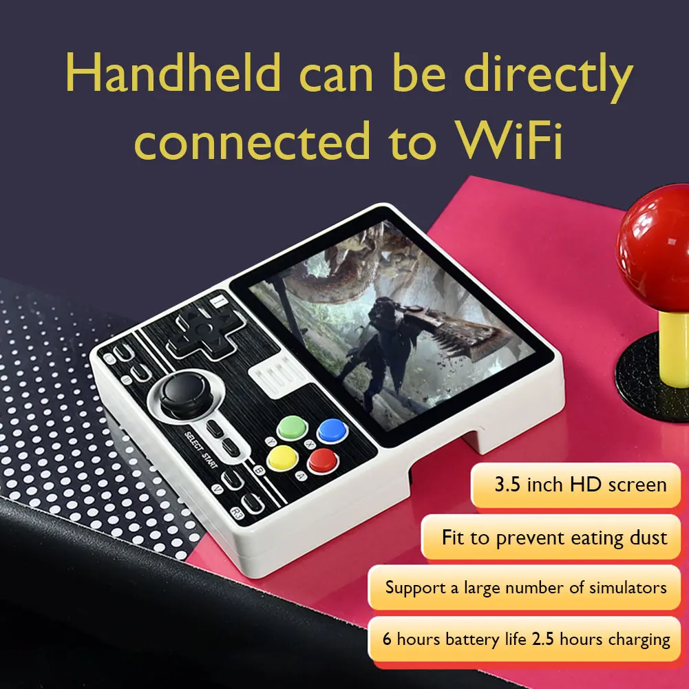 RGB20 Module Screen Online Handheld Mini Video Game Console WiFi Portable Player Built-in 10000/14000+ Games