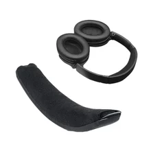 Kit de reparación de banda para la cabeza, repuesto de diadema para auriculares Bose QC25 QC35, auriculares portátiles de Audio, diadema de espuma viscoelástica, color negro