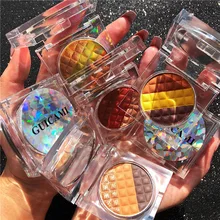 

GUICAMI Glitter Highlighter Eyeshadows Palette Matte ContouringFace Eyeshadow Pigment Professional Shadow Korean Makeup Products