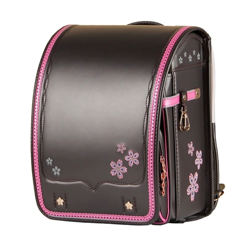 

Japanese School Bag for Teenagers Girls Luxury Embroidery Flowers Backpack Grade 1-3 Children Waterproof Orthopedic Schoolbags