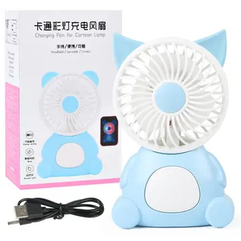 

Mini Handheld Fan Portable Desk Stroller Table Fan with USB Rechargeable Battery Operated Cooling Folding Electric Fan