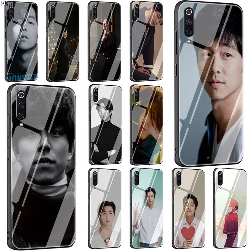 Чехол для телефона из закаленного стекла EWAU Gong Yoo Xiaomi 5X 6X 8 Lite 9 A1 A2 F1 Remdi 4X 6A Note 5 6 7