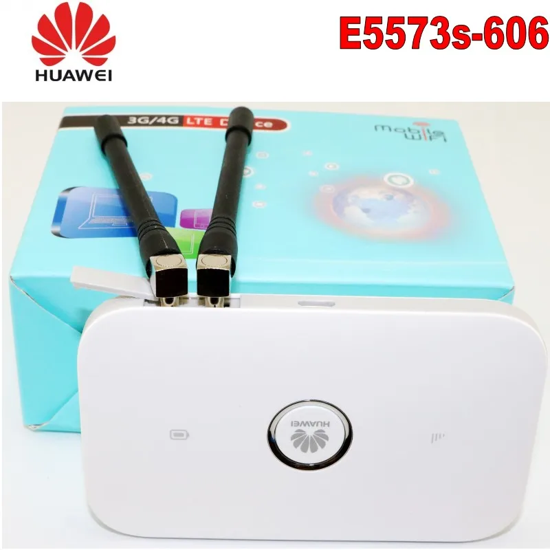Разблокированный huawei E5573s-606 портативный LTE FDD мобильный Wifi 150 Мбит/с 4G LTE беспроводной маршрутизатор со слотом для sim-карты(плюс антенна