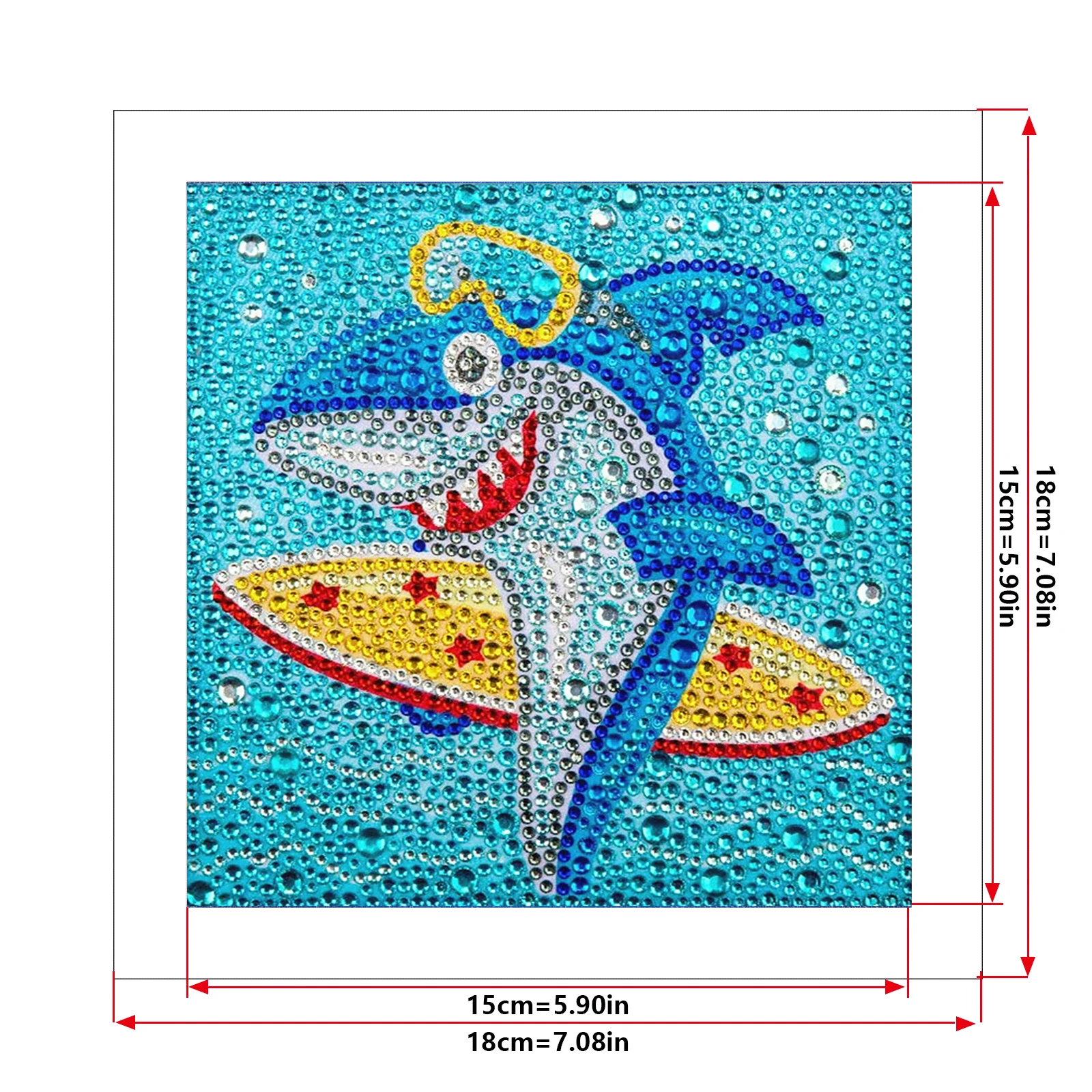 5D DIY Diamond Painting luxury 5D DIY Diamond Painting Kits for Children Kids Beginners Cartoon Pattern Crystal Rhinestone Diamond Embroidery Art Crafts Gift rhinestone diamond dotz