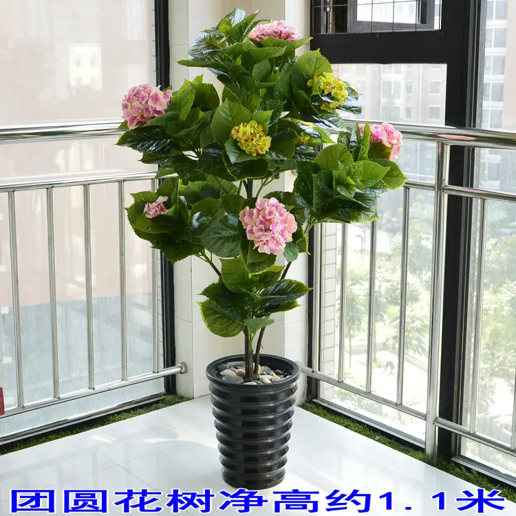 DIY Project Artificial Green Plant Home Decor Fake Landing Trees Flower Decoration Not Contain Vase