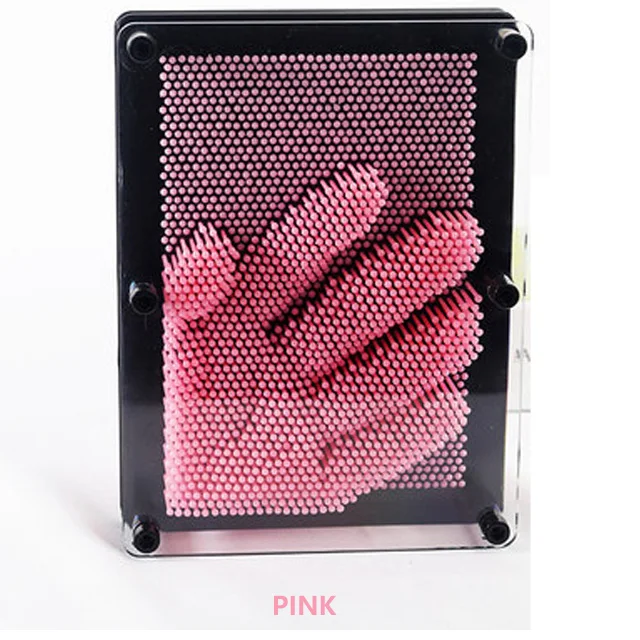 3D стерео переменная игла резьба клон шаблон лицевая печать креативный подарок для детских игрушек на день рождения - Цвет: Small Pink