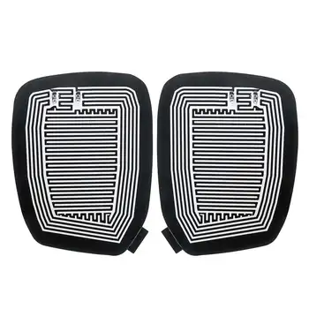 

18.5 x 12cm Universal 12V Car Wing Mirror Heated Pad Quick Warm Heated mirrors Defogger Remove Ice\Rain\Frost Safe Driving
