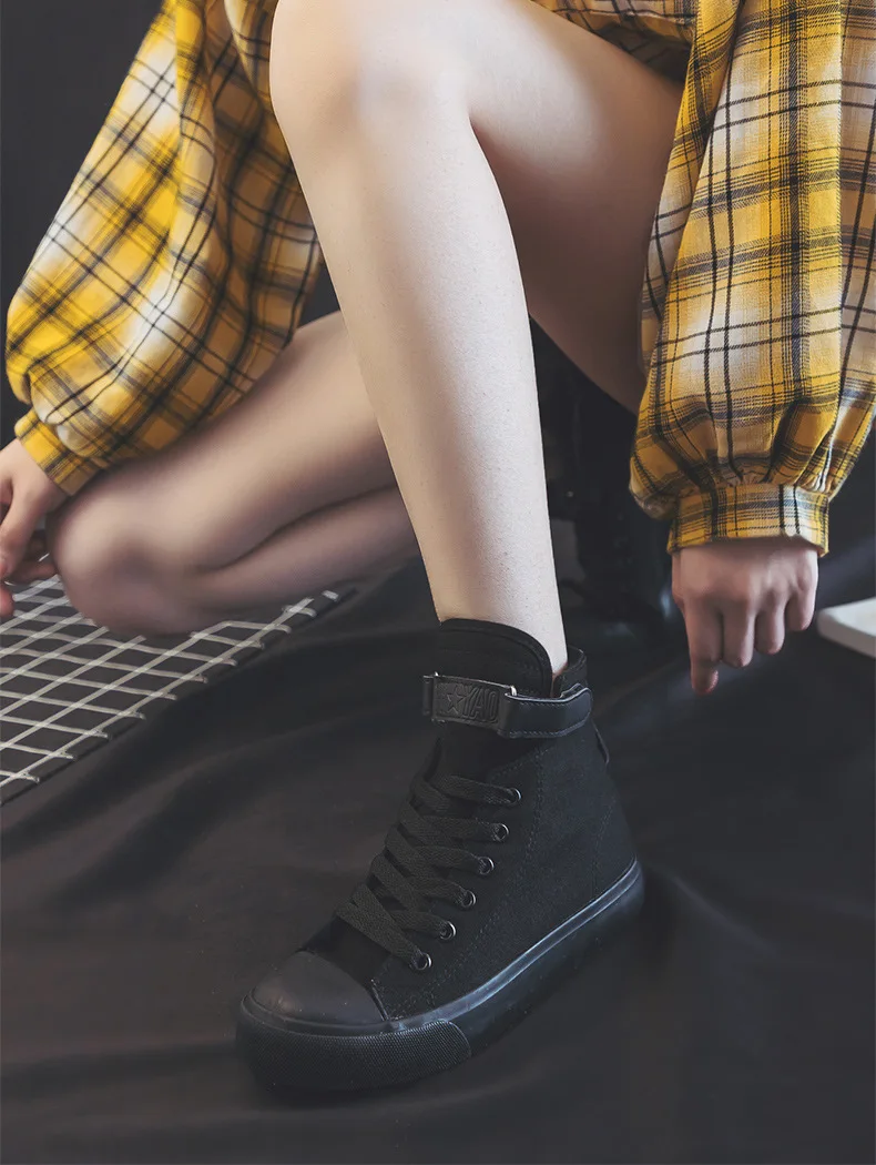 Новые кроссовки унисекс; zapatos de mujer; обувь с высоким берцем; Женская Осенняя мода года; Вулканизированная обувь; женская повседневная обувь на плоской подошве со шнуровкой