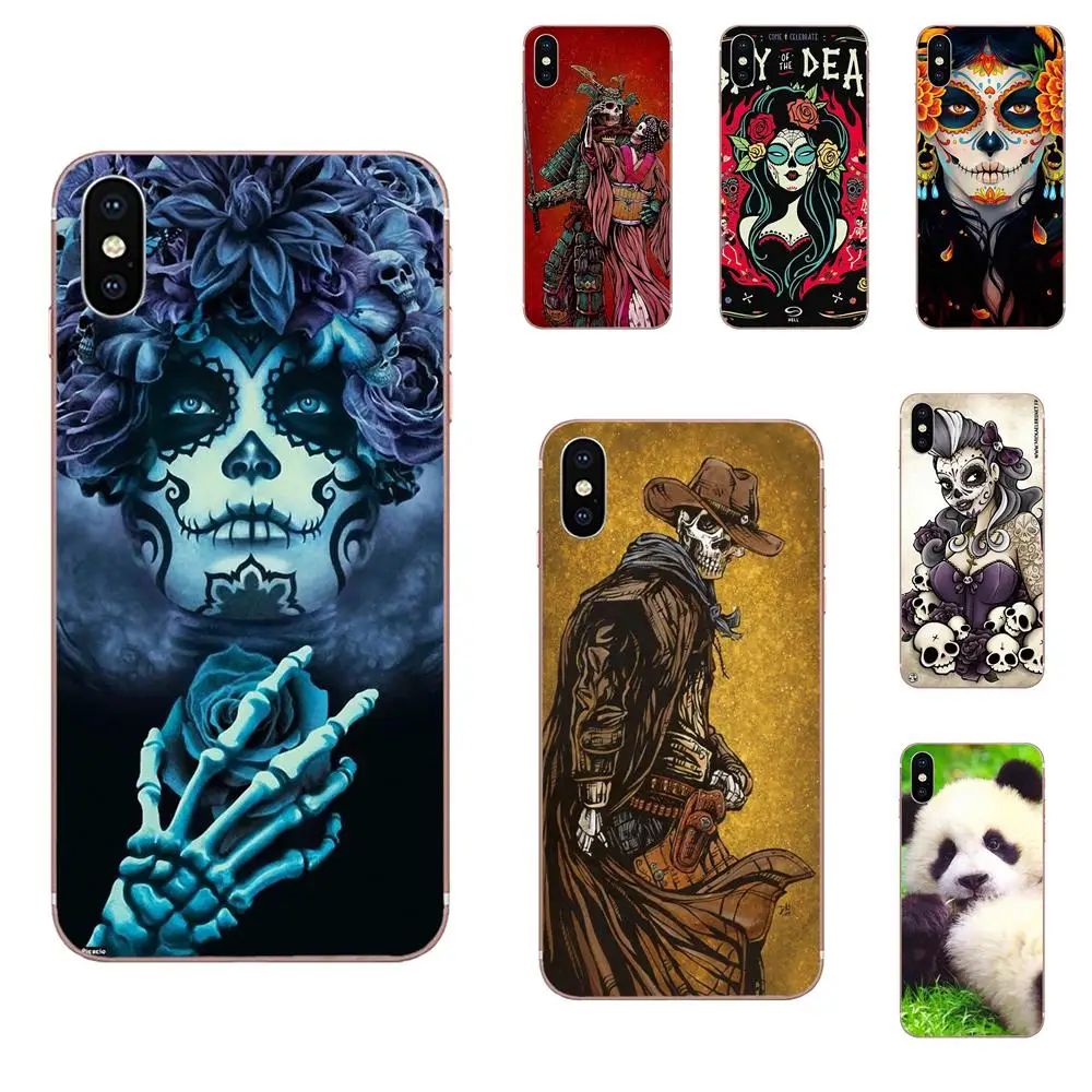 Ариэль День мертвых ТПУ художественный принт для LG G2 G3 G4 G5 G6 G7 K4 K7 K8 K10 K12 K40 Mini Plus Stylus