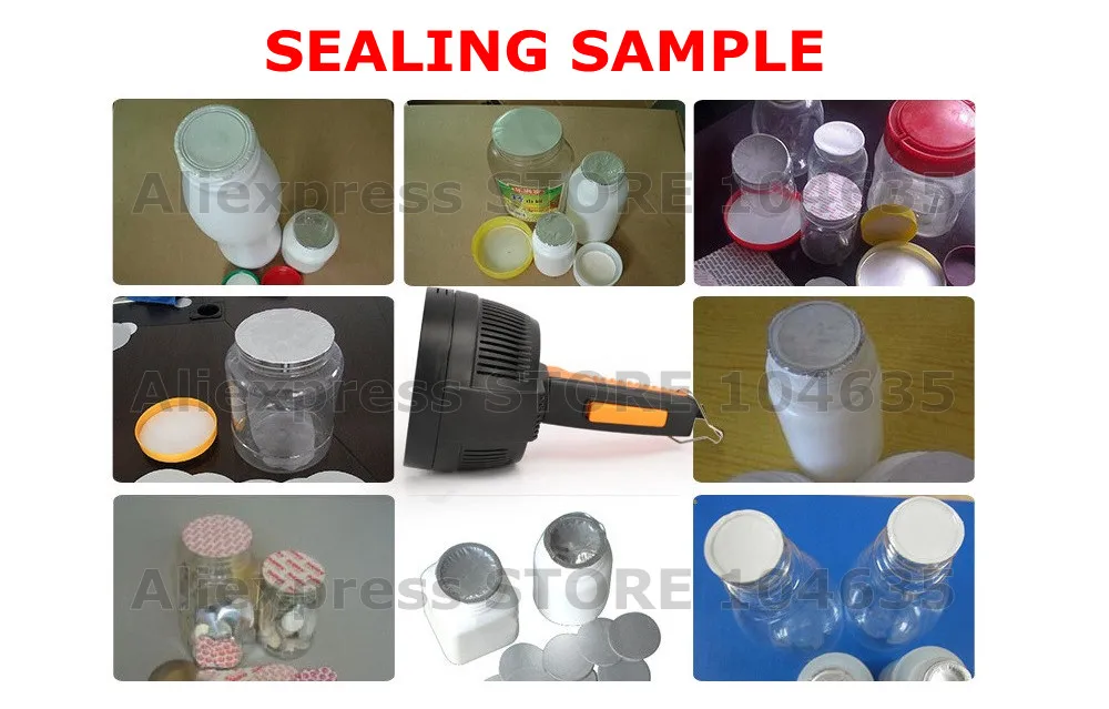 Protable Handheld Induction Sealer Electromagnetic Bottle Sealing Machine Aluminum Foil Plastic Cap Lid Seal Can Pack Equipment 6
