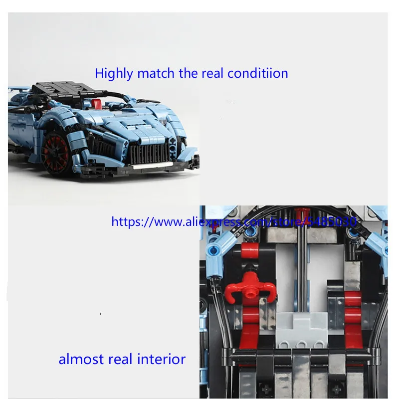 Xingbao XB21001/002 технические строительные блоки RC дистанционное управление гоночный автомобиль заряженные игрушки Рождественский подарок для детей