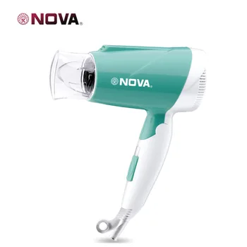 

Nova Small Power Mini Folding Blow Dryer Household Electric Hair Dryer Heating and Cooling Air Blow Dryer Travel Hair Salon Hair