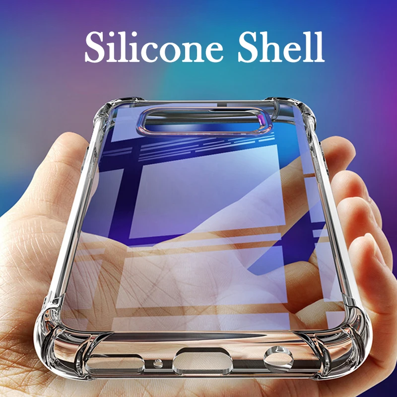 Shockproof Silicone Phone Case For Samsung Galaxy S10 S9 S8 S20 Plus S10E Note 8 9 10