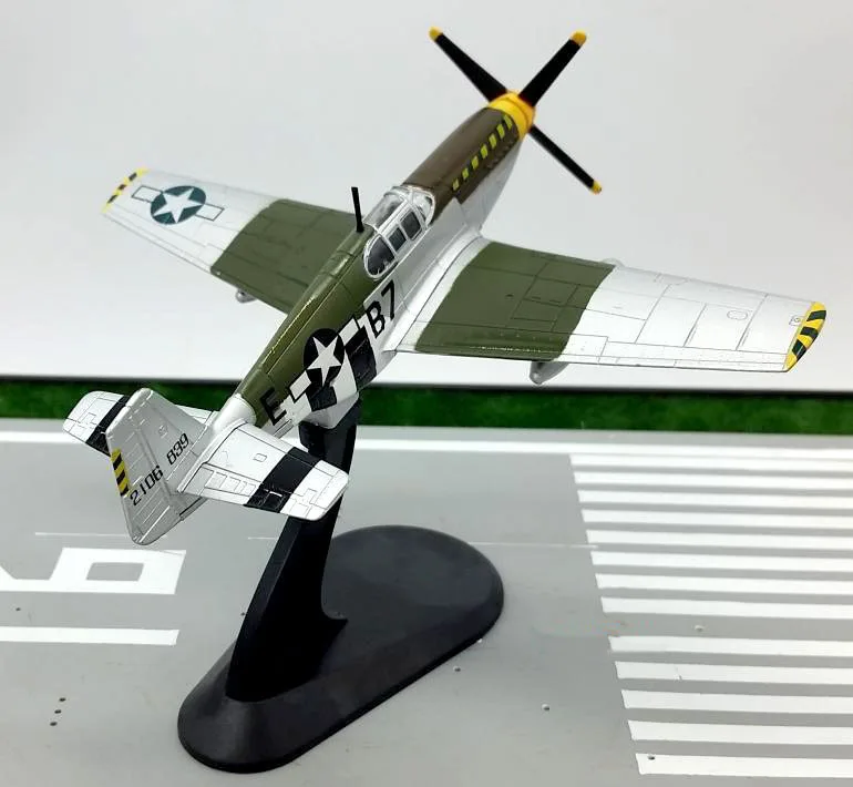 Редкие Специальное предложение 1: 72 Вторая мировая война США P-51B модель истребителя военная модель из сплава коллекция