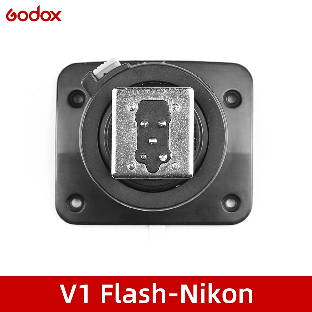 Godox Вспышка V1 V1C V1N V1S V1F V1O V1P для вспышки «Горячий башмак» и заменить аксессуары - Цвет: V1N for Nikon