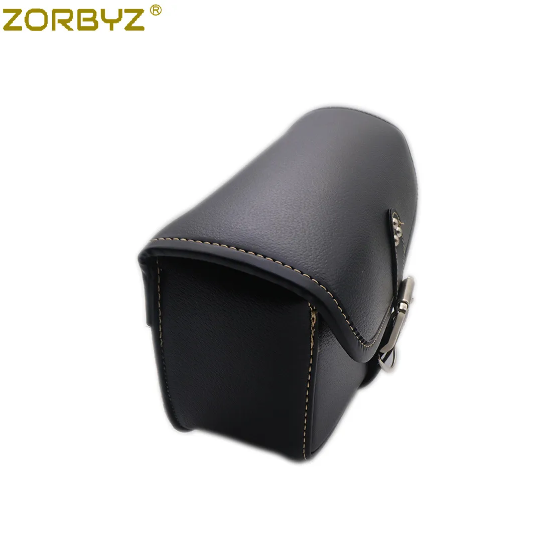 ZORBYZ 1 шт. черная мотоциклетная сумка из искусственной кожи с левой стороны