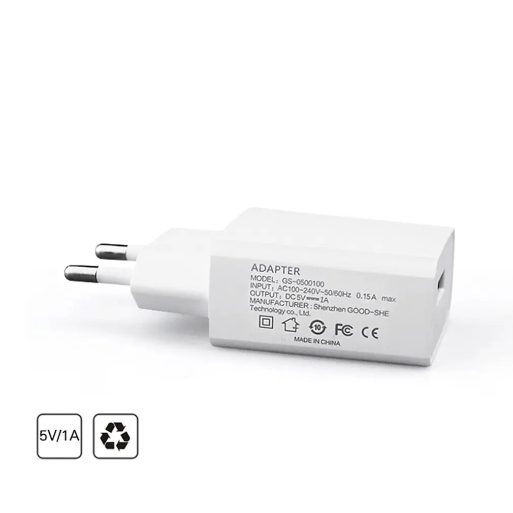 Универсальное быстрое зарядное устройство USB 5 в 2 А, зарядное устройство 7100 для путешествий, портативное зарядное устройство с европейской вилкой для samsung