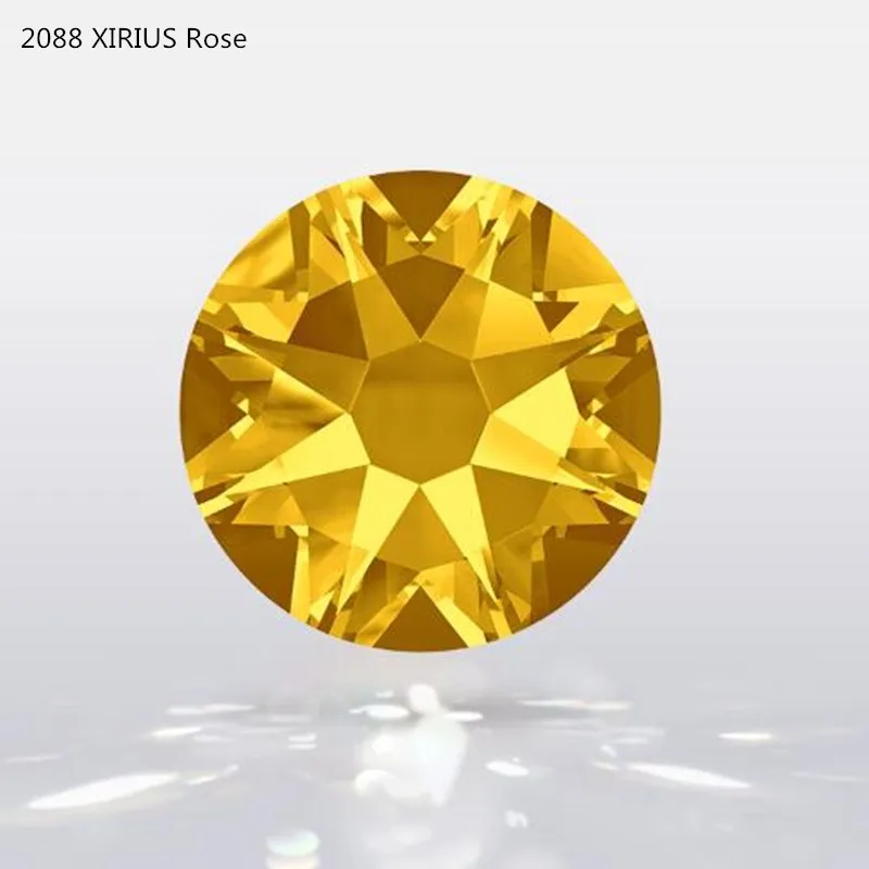 flat backs no hotfix 2088 xirius rose 246-0