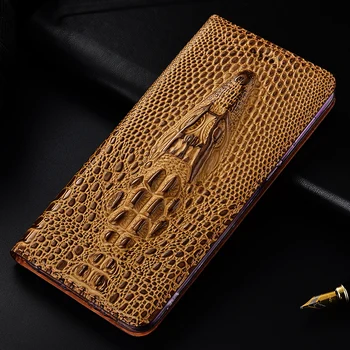 

for Samsung Note 10 Case Genuine Leather 3D Crocodile pattern Soft Silicon Back Cover for Samsung Note 10 Plus Coque