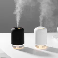 Elole 260 мл лаконичный ультразвуковой увлажнитель воздуха USB распылитель для ароматерапии светодиодный светильник мини очиститель воздуха тумана для домашнего автомобиля