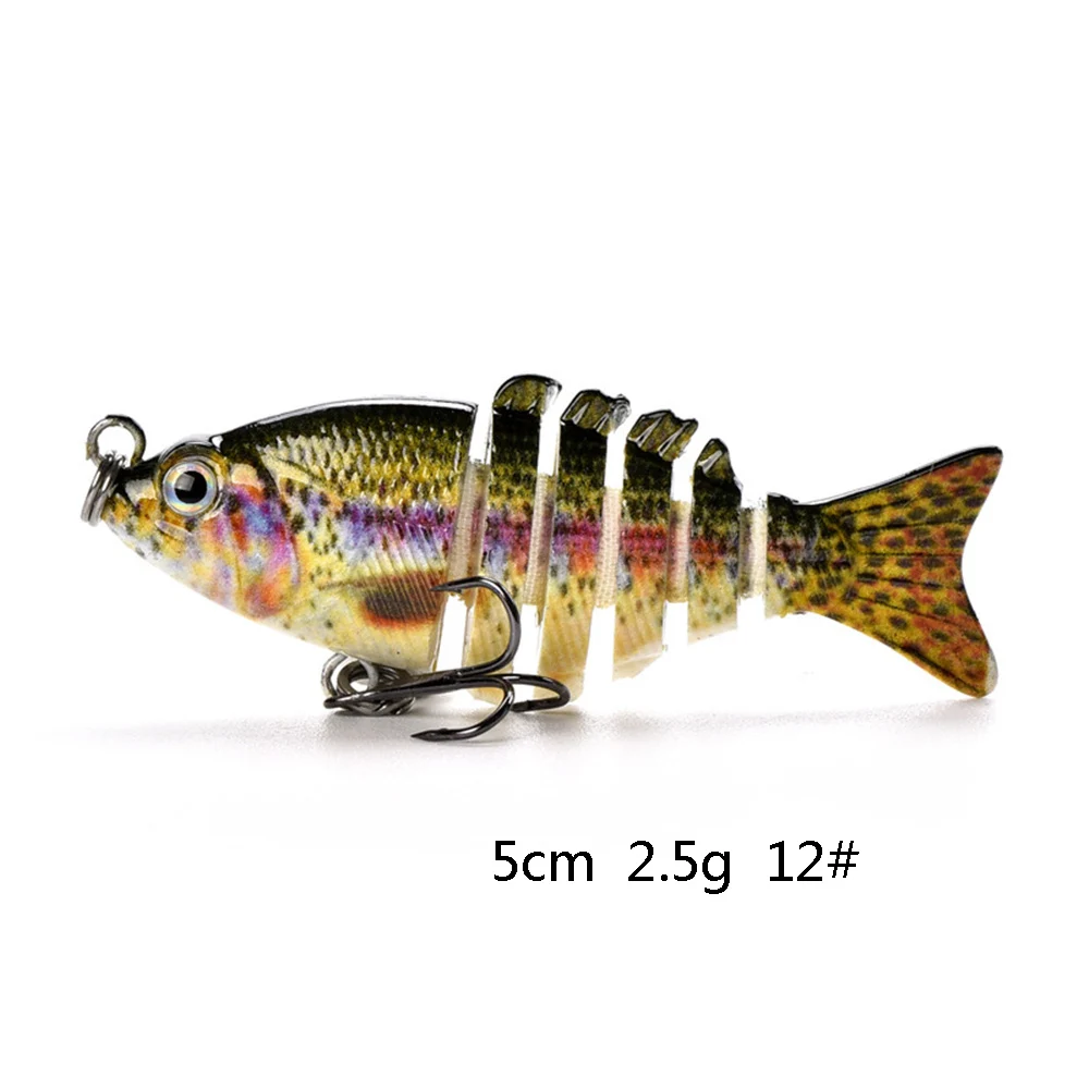 5-7 Olta мульти Соединенные тонущие рыболовные приманки воблеры Swimbait Щука приманка жесткие приманки для ловли карпа снасти бас форель Pesca Isca - Цвет: 5-7