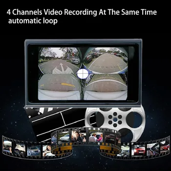 

Car Video Interface For AUDI Q2 Q5 Q7 A4 Quad Recording Car DVR All Veiw Panoramic Camera 360 Degree Parking Asisstance System