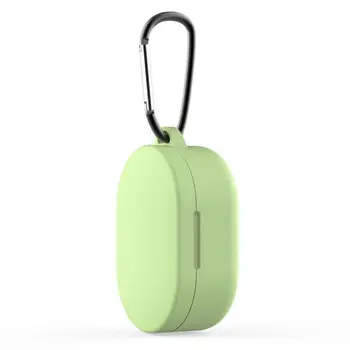 

For Xiaomi Redmi Airdots TWS Headphone Cover Liquid Silicone Cover with Hook