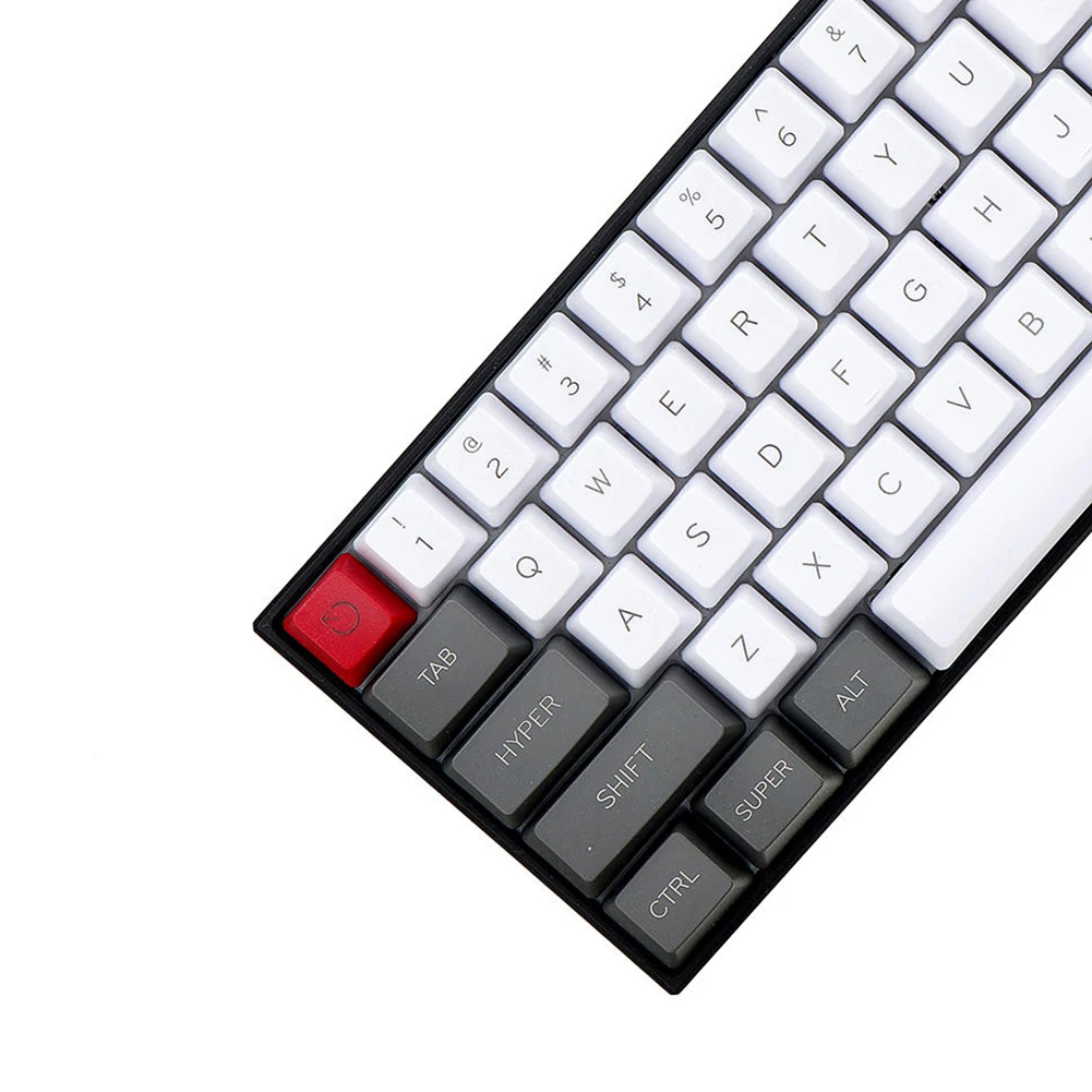 61 шт. ANSI Механическая игровая клавиатура топ напечатанный толстый pbt OEM профиль Keycap