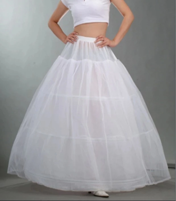 

Sensual Looking Fancy Clingy Petticoat Bridal Wedding Accessories Three Strands Plus Yarn Skirts Circles