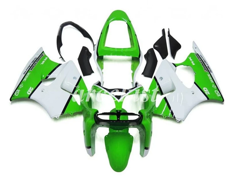 4 подарки ABS мотоцикл полный обтекатель комплект подходит для kawasaki Ninja ZX-6R 636 6R 00 02 01 2000 2001 2002 Кузов Набор Белый Зеленый