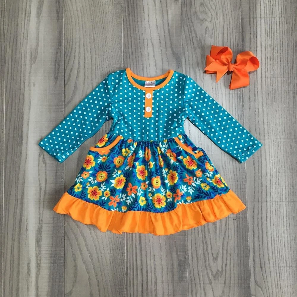 mustard orange dress