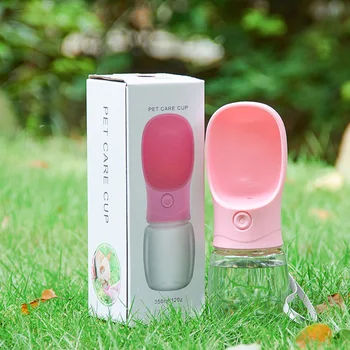 

Papicat Portable Pet Dog Water Bottle Outdoor Travel Dog Water Dispenser Pet Out Kettle Drinking Water Bottle Pet Products
