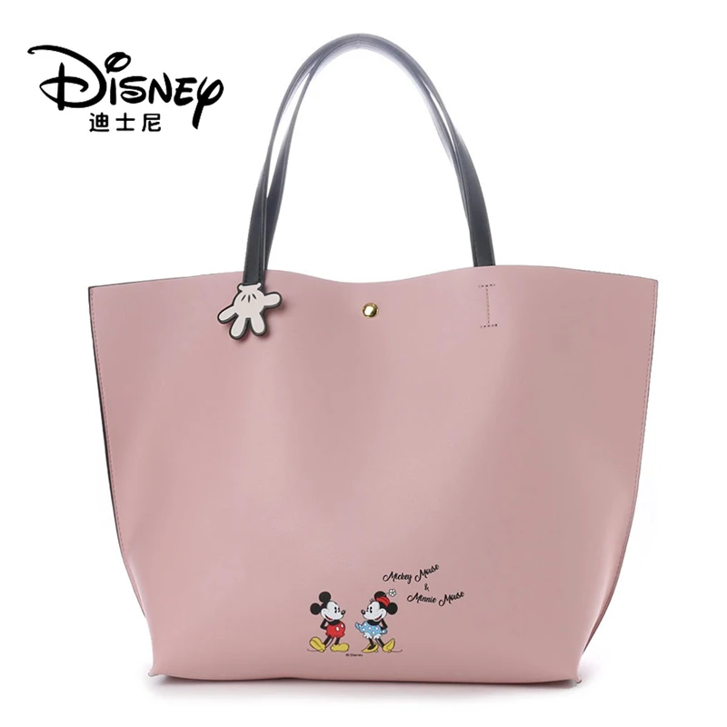 Mickey Mummy-Bag Baby Handbag Large-Capacity Multifunction Minnie Fashion Disney Big