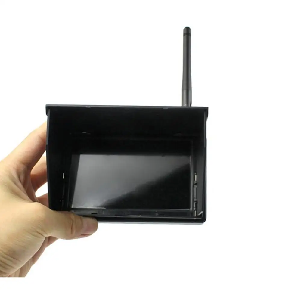 

5.8G 48CH 4.3 Inch LCD 480x22 Pixels 16:9 NTSC / PAL FPV Reciever Monitor Auto Search With OSD Build-in Battery
