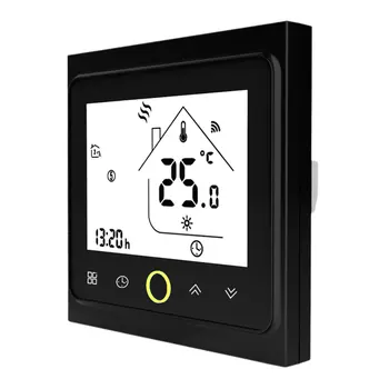 

WiFi Smart Thermostat Temperature Controller for Water/Electric floor Heating Water/Gas Boiler Works with Alexa Google Home