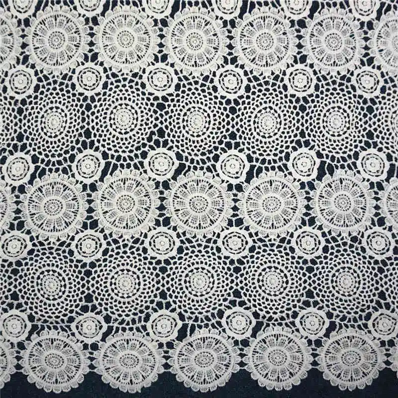 

Only cost sales on August Goog quality Nigerian cord lace 5yards/piece for African Eveing Dresses Win698l In White