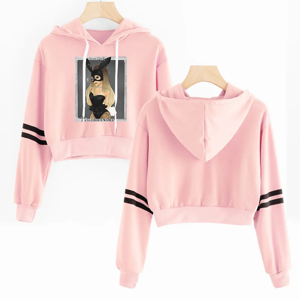 NUANNUAN Impression 3D Ariana Grande Sweat Filles Vêtements De Sport Haut Doux Pull À Capuche Doux Chanteur Filles Longue Dame Décontracté Lâche XXS-4XL