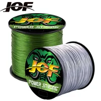 JOF New 8 Strands Fishing Line 300M 500M Japanese Multifilament 100% PE Durable Wire Carp Super Strong Woven Thread Tackle 1