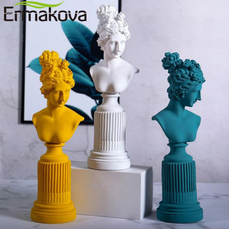 Ермакова 36 см Смола Греческая богиня бюст статуэтки голова Фреи персонаж