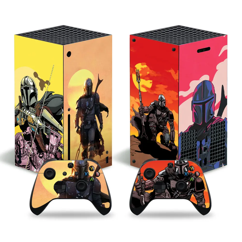 Star Wars Darth Vader Skin Sticker Decal Cover for Xbox Series X Console and 2 Controllers Xbox Series X Skin Sticker Vinyl 
