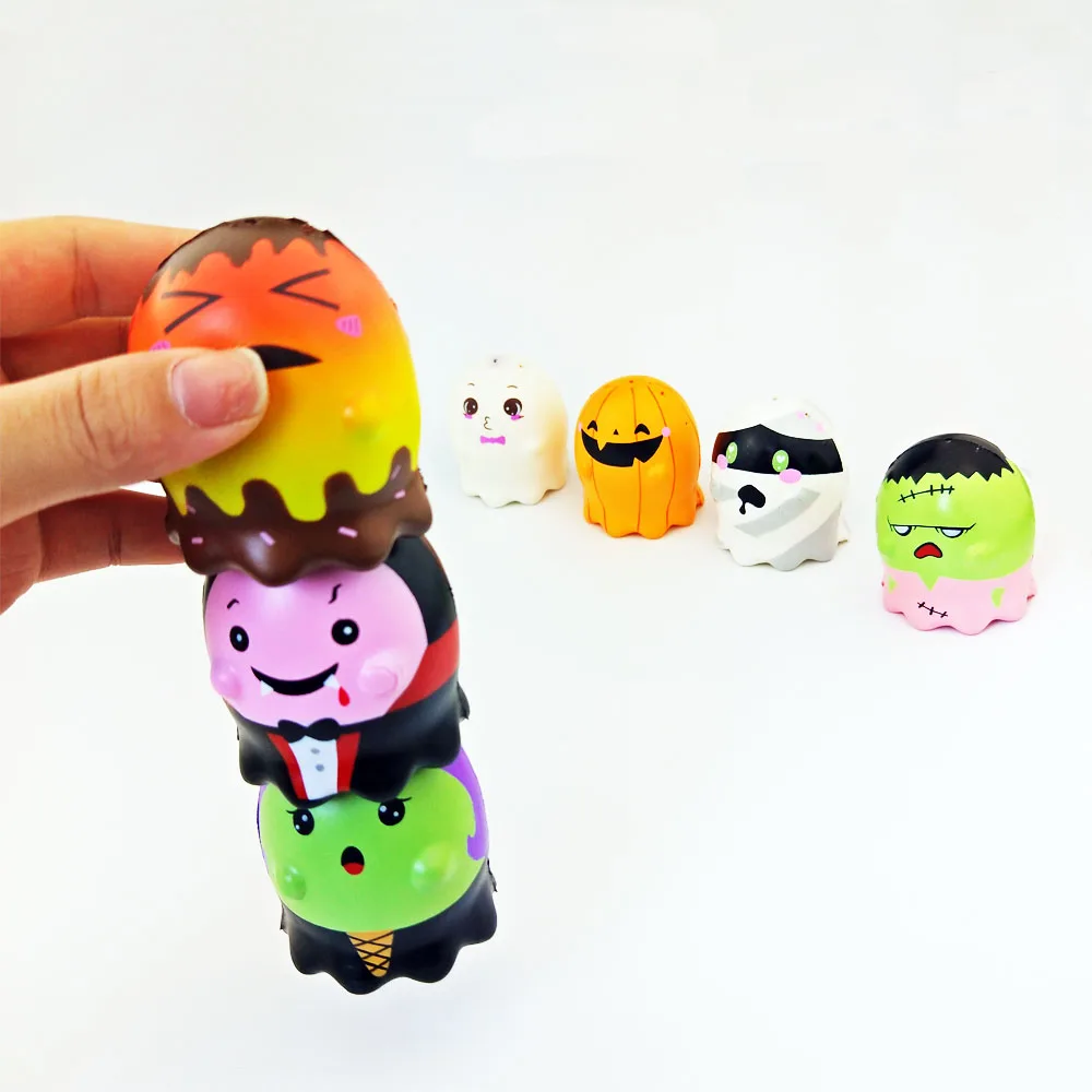 Мягкий магнит для Хэллоуина Imp имеет аромат может медленно сдавливать отскок снимает давление декомпрессии подарок на день Хэллоуина игрушки