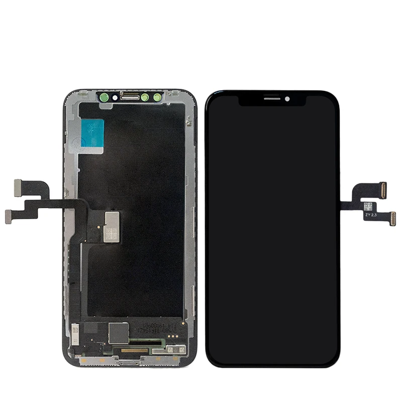 5 шт./лот ZY GX JK AMOLED новейший ЖК дисплей для iPhone X Идеальный 3D сенсорный экран