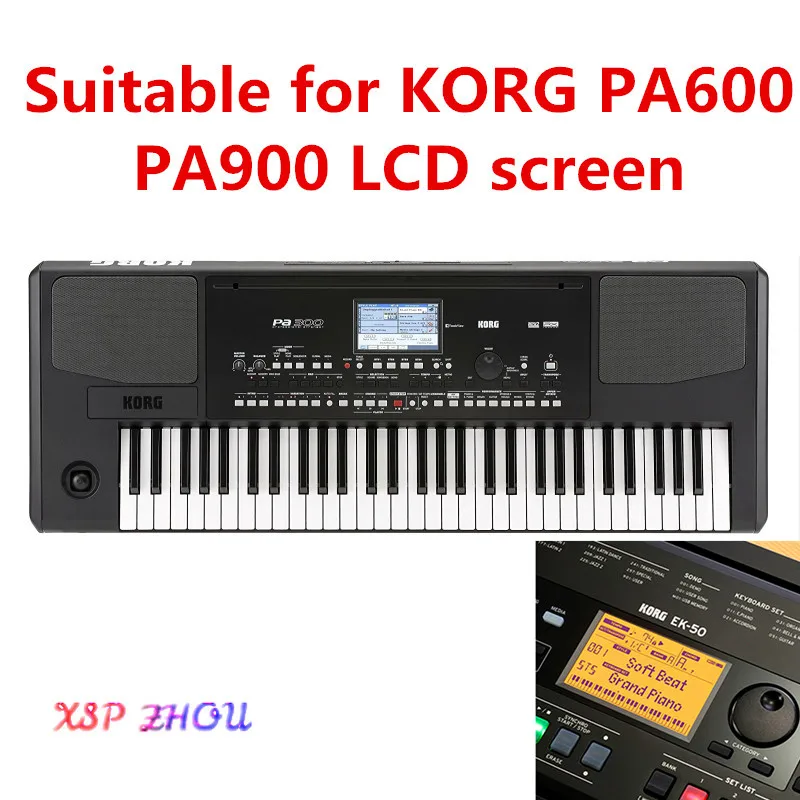 

free shipping For KORG PA600 PA900 LCD screen display touch screen galss