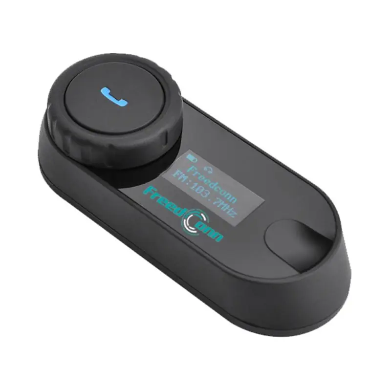 1 комплект стерео Bluetooth рация мотоциклетный шлем домофон гарнитура для мотоцикла с ЖК-экраном и fm-радио