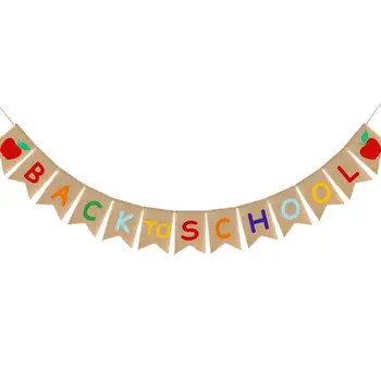 

1Pc Banner Fashion Banner Creative Banner Backschool Banner Party Banner Hanging Banner Happy Banner for Home School Party