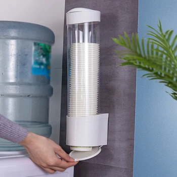 

Automatic Water Cup Holder Water Dispenser Disposable Paper Cup Holder Anti-dust Head Cover For The Paper Cup Mountable Cup