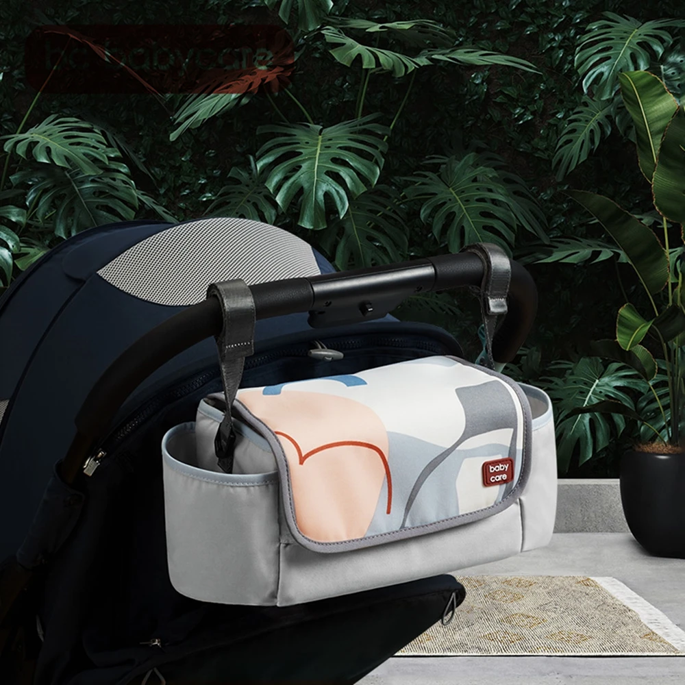 

BC Babycare Portable Stroller Bag High Capacity Organizer Waterproof Diaper Bag Multi-function Separated Mom Hanging Nappy Bag