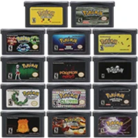 

Video Game Cartridge Console Card 32 Bits Pokeon B Collection English Language Series For Nintendo GBA